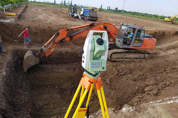 Trasări Topografice în construcții civile și industriale